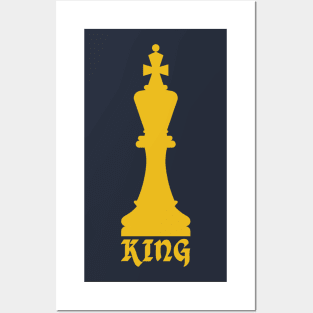 Chess King Posters and Art